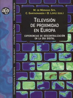 cover image of Televisión de proximidad en Europa